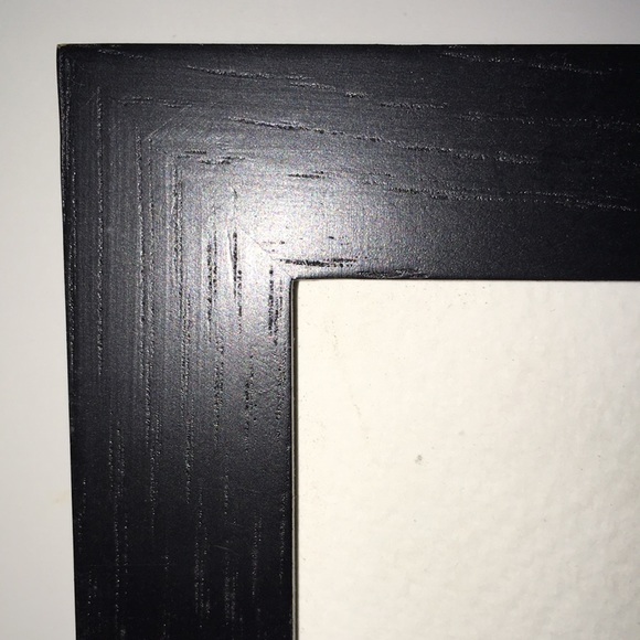 Three picture black wood frame -vintage - Picture 2 of 6